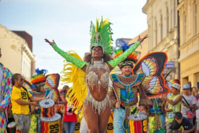 Lizandra Duarte v alegorickom sprievode CAMPANA FESTu