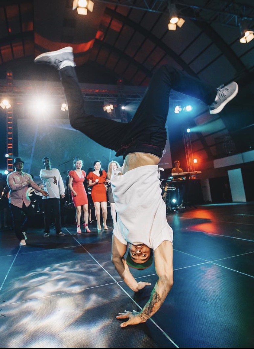  bboy Marián “Majland” Murda pre blogový  článok Tanečnej školy Nexum